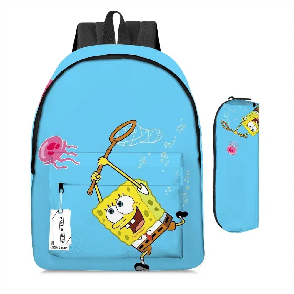 SpongeBob SquarePants Rugzak en Etui Set (Model: Kwallen)