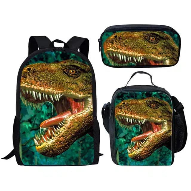 Jurassic World Rugzak Set met Dinosauriërprint
