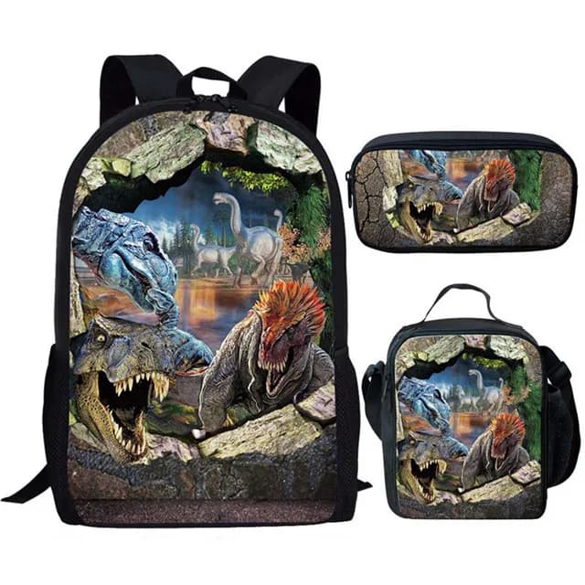 Jurassic World Rugzak Set met Dinosauriërprint