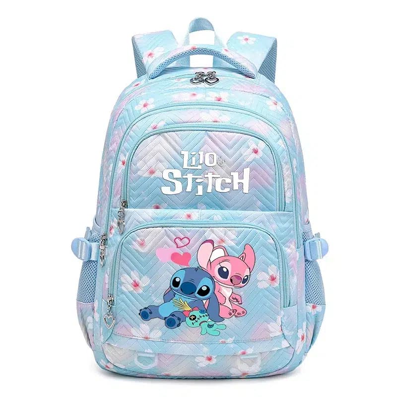 Lilo & Stitch Rugzak Pastel Blauw Roze
