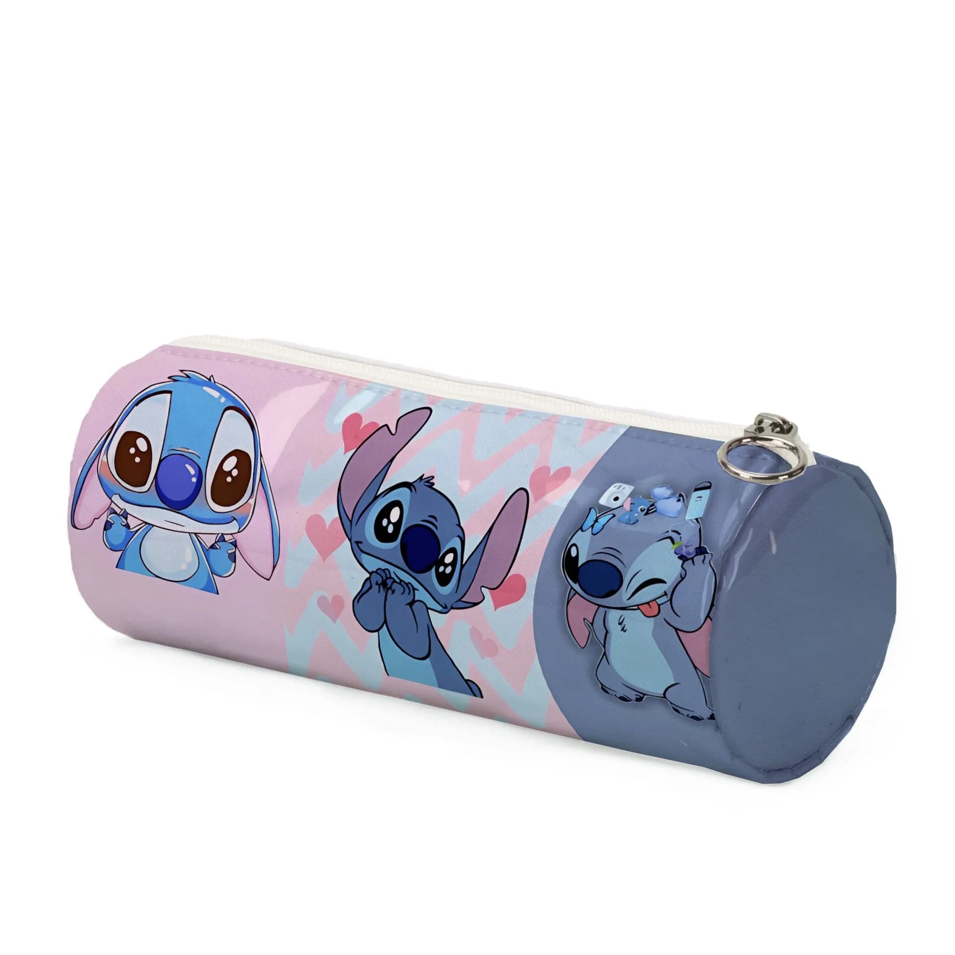Stitch Etui Pastel Kleuren Met Rits