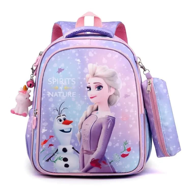 Frozen Kinderrugzak met Elsa en Olaf (Model: Violet)