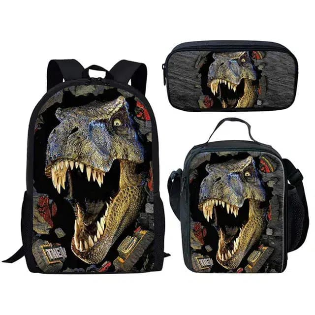 Jurassic World Rugzak Set met Dinosauriërprint