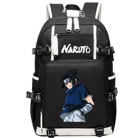 Naruto Rugzak Zwart met Witte Details