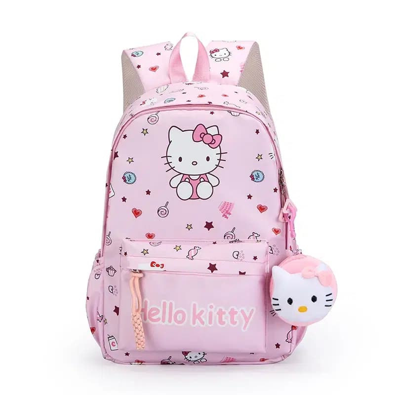Hello Kitty Rugzak Roze Pastel Kinderen
