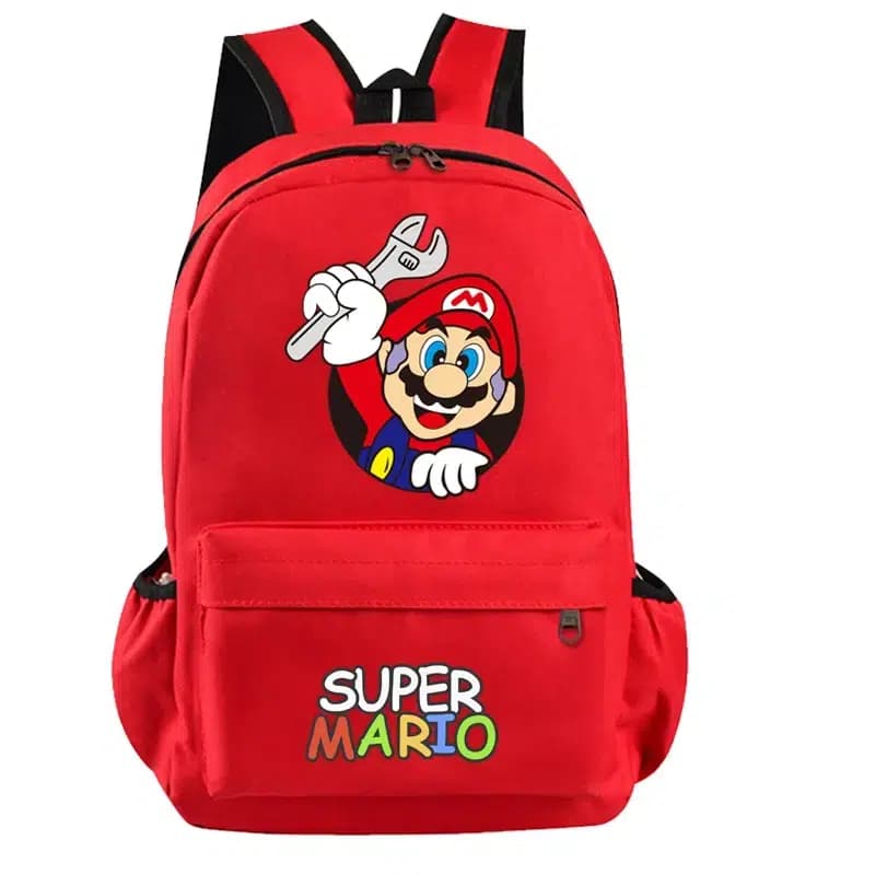 Super Mario Rugzak Rood met Sleutelontwerp
