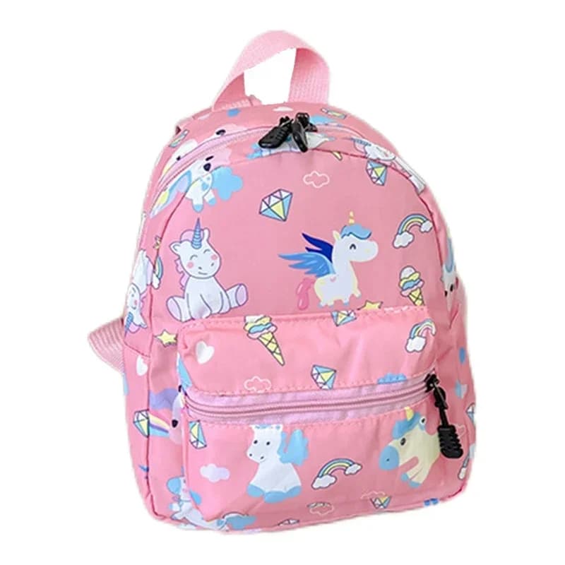 Kinder rugzak met eenhoorn design (Model: Roze)