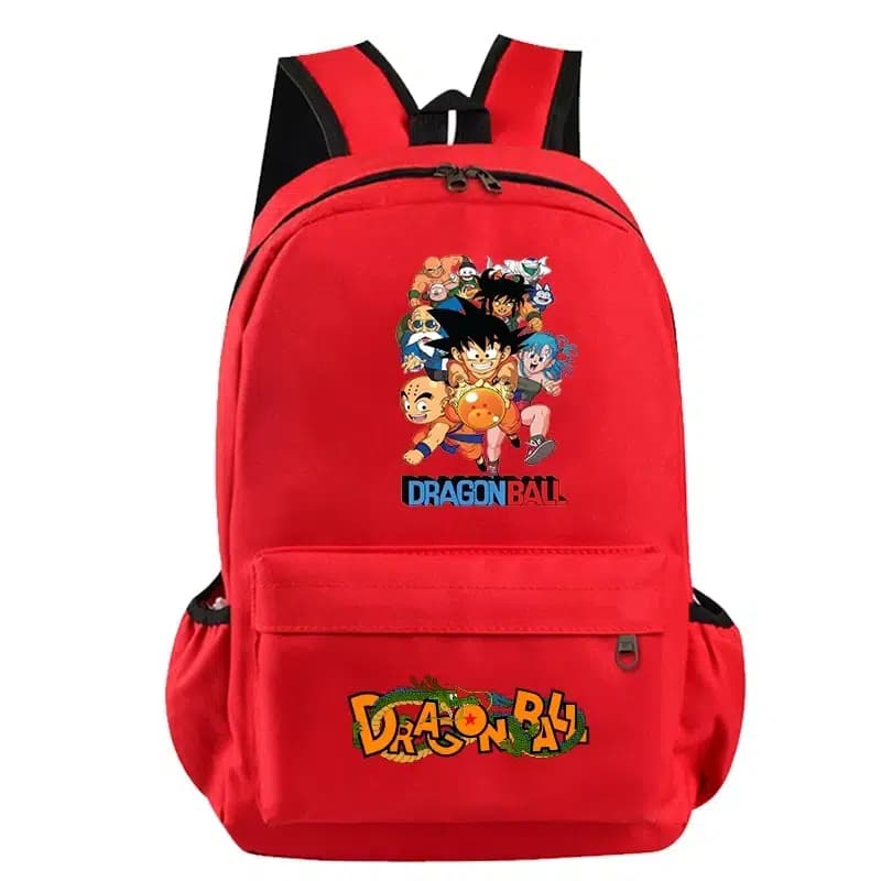 Dragon Ball Rugzak Rood met Goku Print