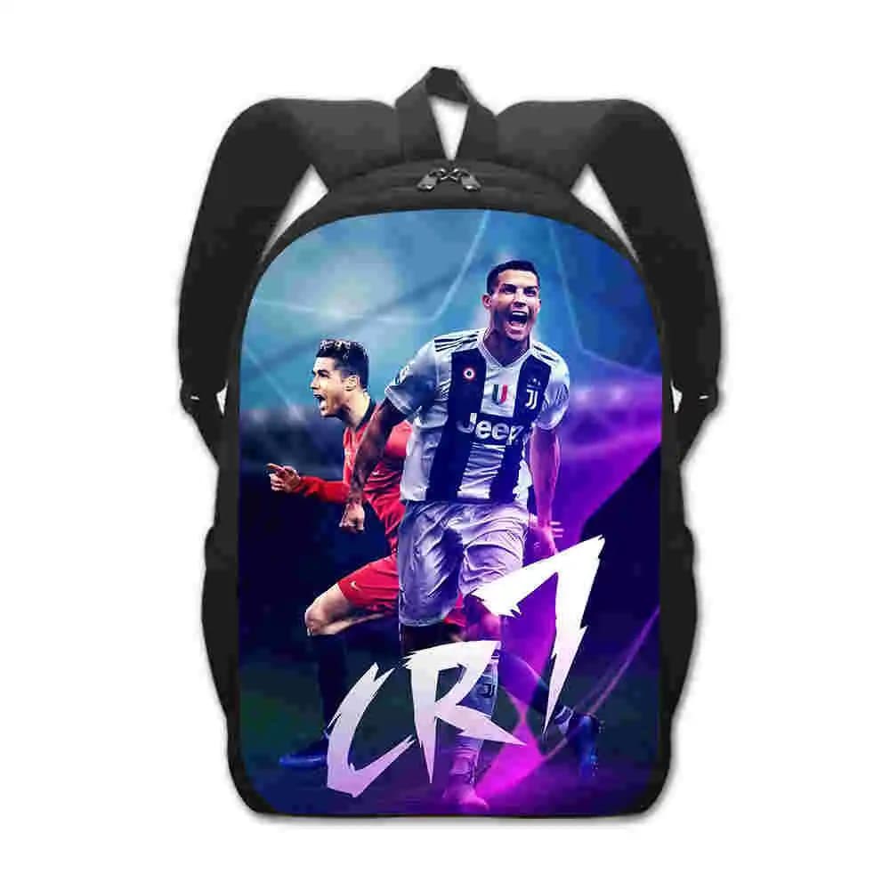 CR7 Voetbal Rugzak Blauw en Violet