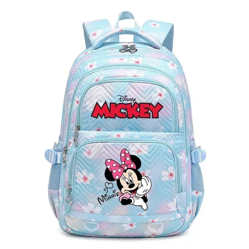 Minnie Mouse Kinder Rugzak Blauw Roze