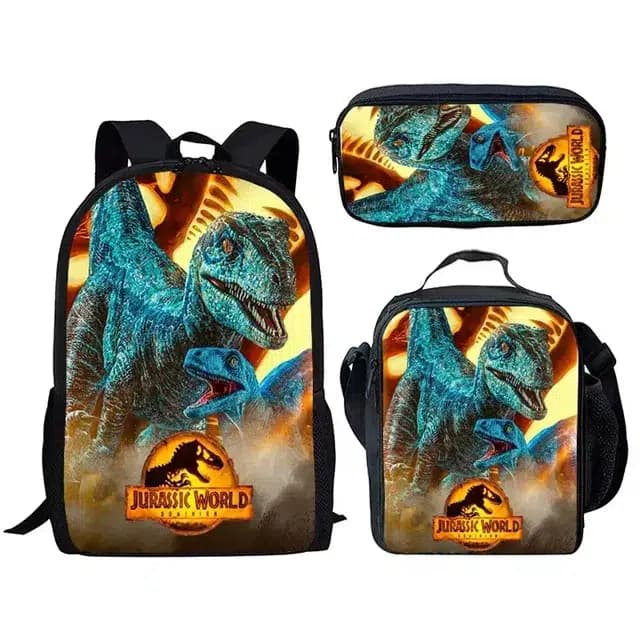 Jurassic World Rugzak Set met Dinosauriërprint