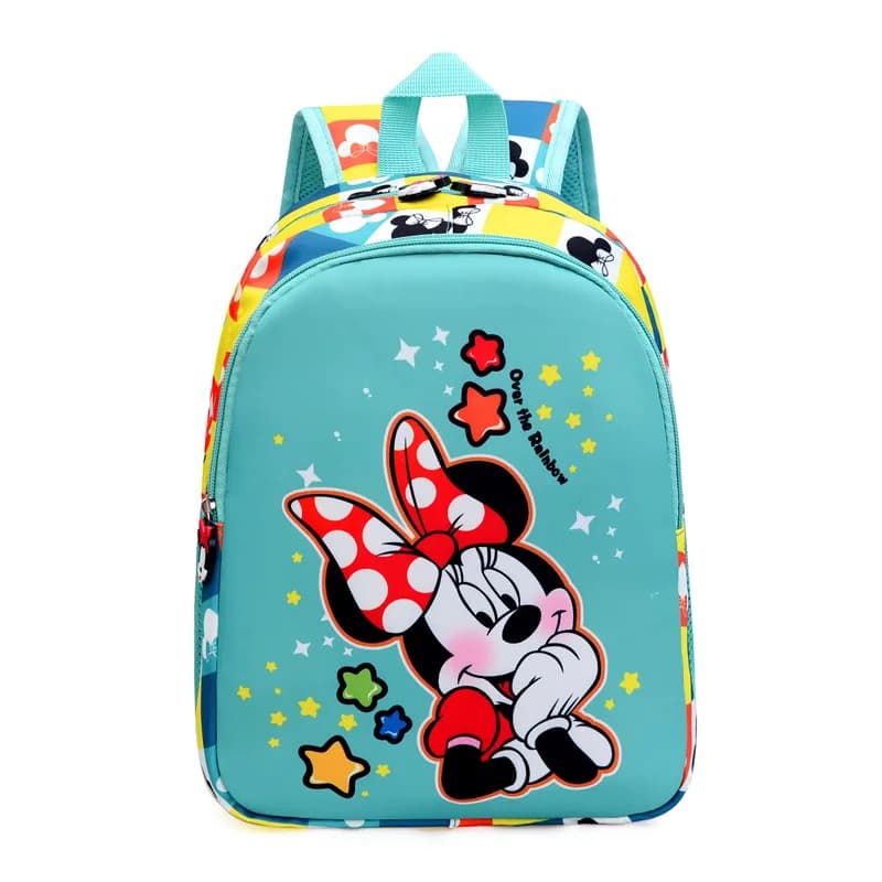 Minnie Mouse Kinder Rugzak met Sterren (Model: Groen)