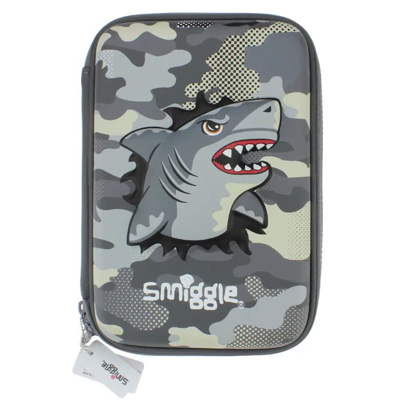 Camouflage Etui met Haai Ontwerp