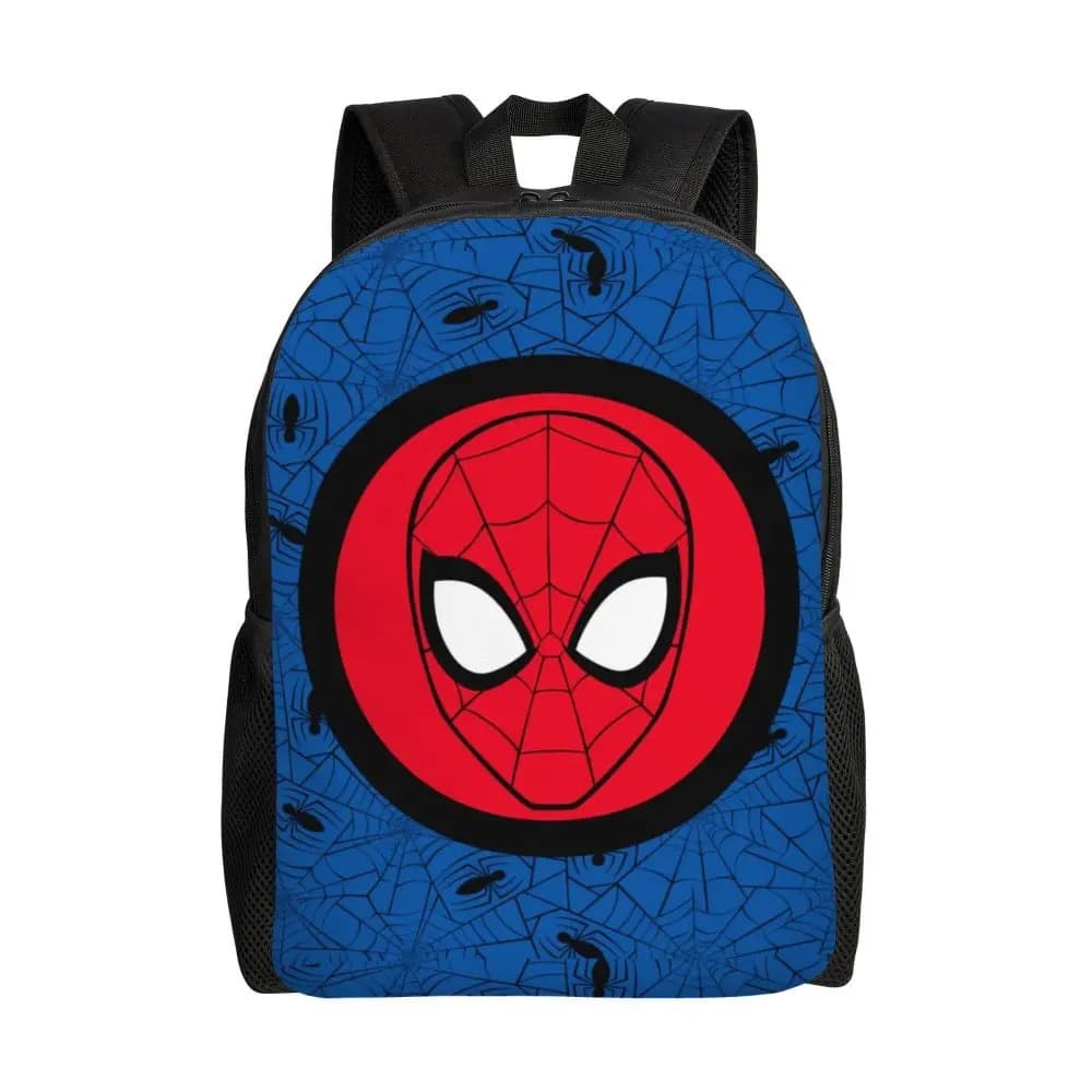 Spiderman Rugzak Blauw Rood Met Masker