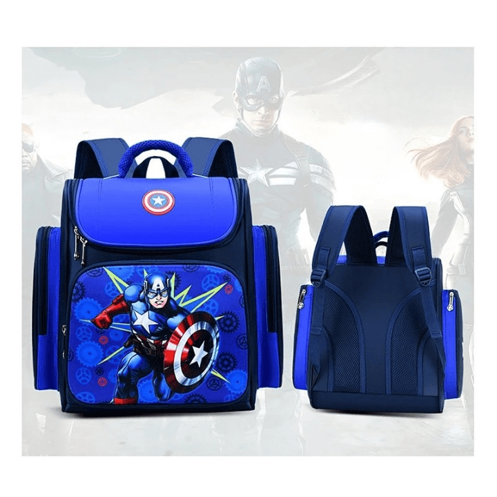Avengers Rugzak Kinderen Blauw Captain America