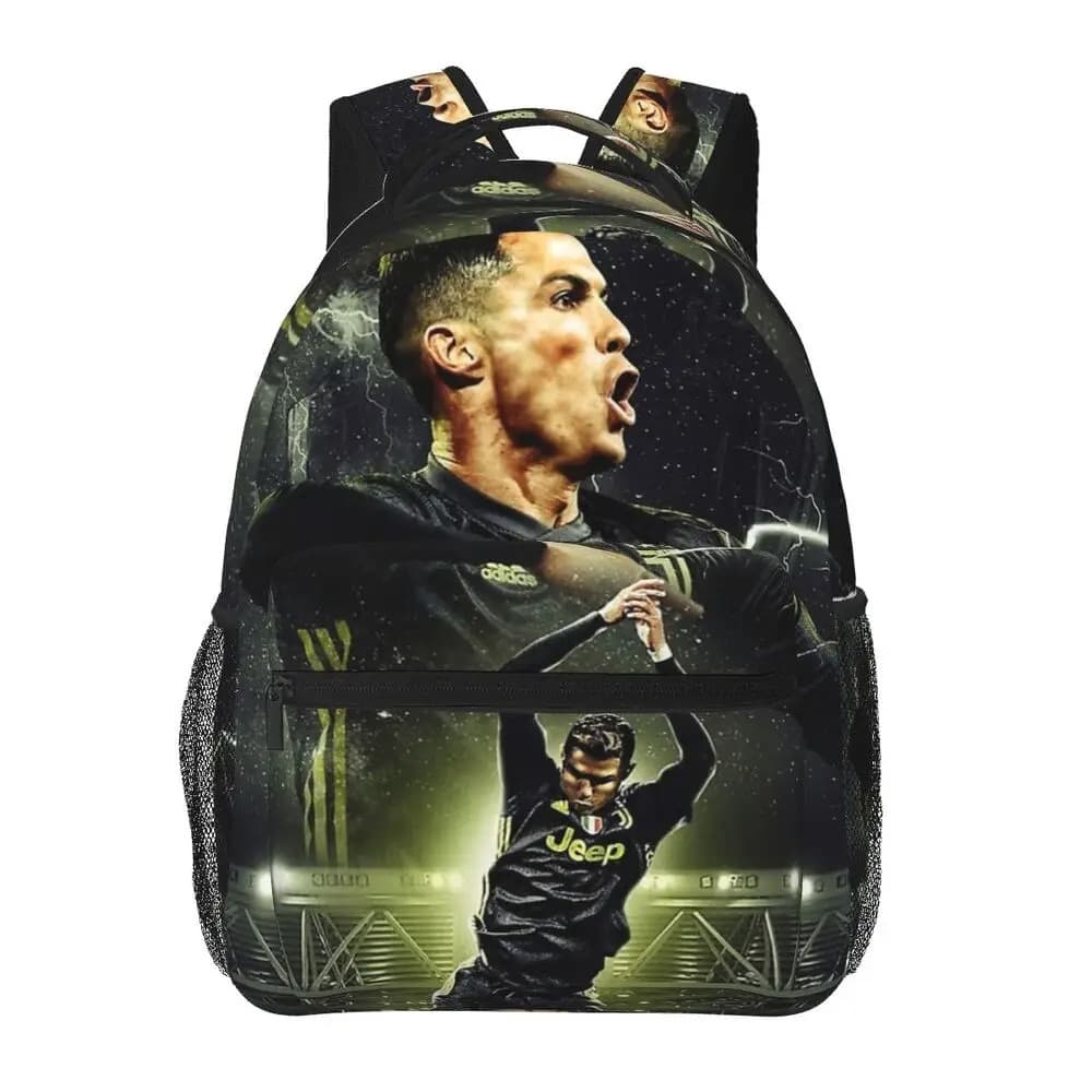Voetbalrugzak Zwart Groen Sportief Design
