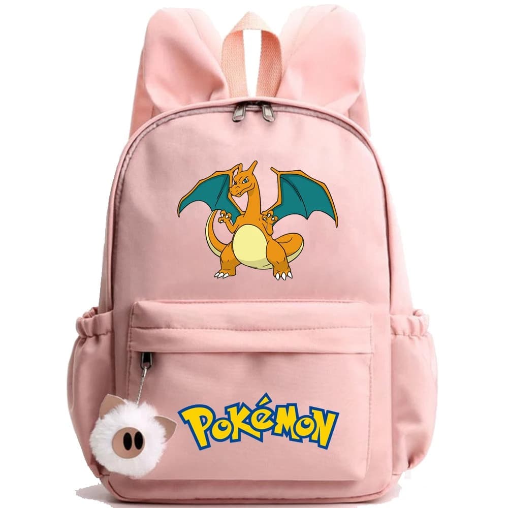 Pokémon Rugzak Met Dracaufeu Design Roze