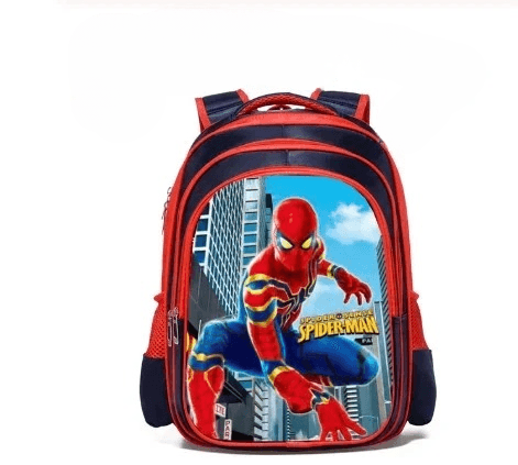 Spider-Man Rugzak Rood Blauw Kinderen