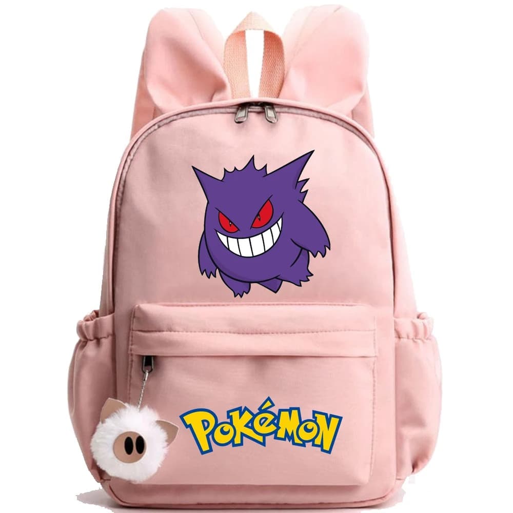 Pokémon Rugzak Gengar Roze of Blauw