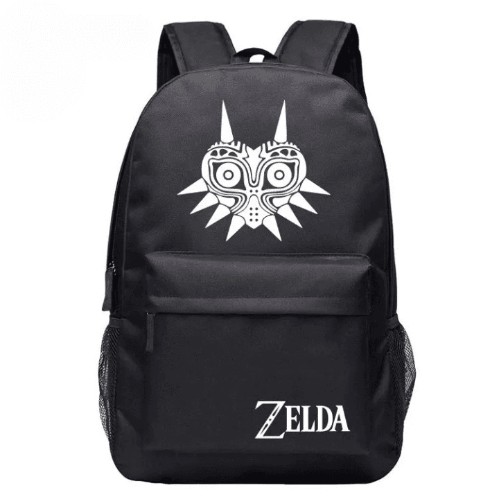 Zwarte Zelda Rugzak met Majora's Mask