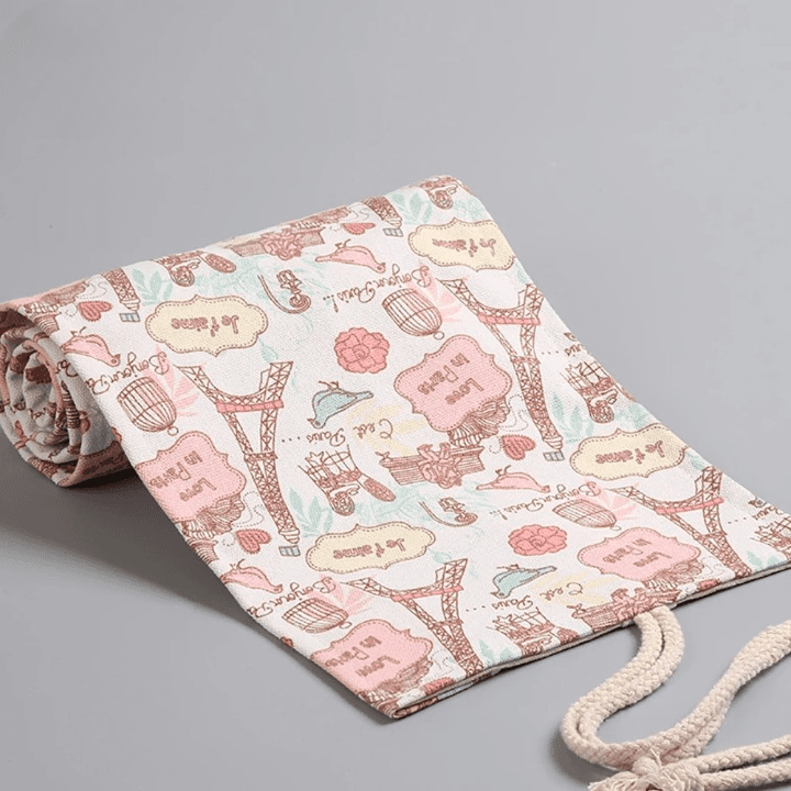 Parijs Etui voor Potloden in Pasteltinten