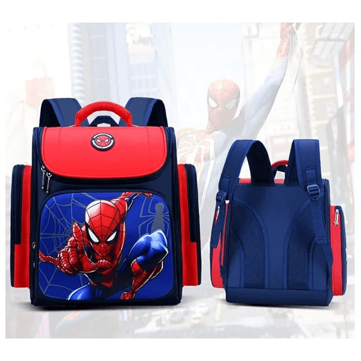 Spiderman Rugzak Blauw en Rood Kinderen