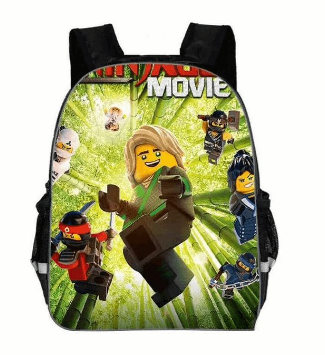 Ninjago Rugzak met Groene Achtergrond
