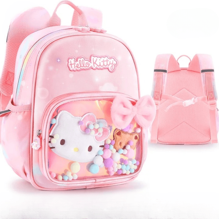 Hello Kitty Rugzak Roze Met Wolkdetails