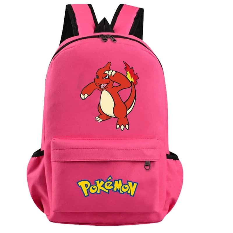 Rugzak Pokémon Dracaufeu Roze Zwart