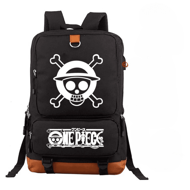 One Piece Rugzak Zwart Bruin