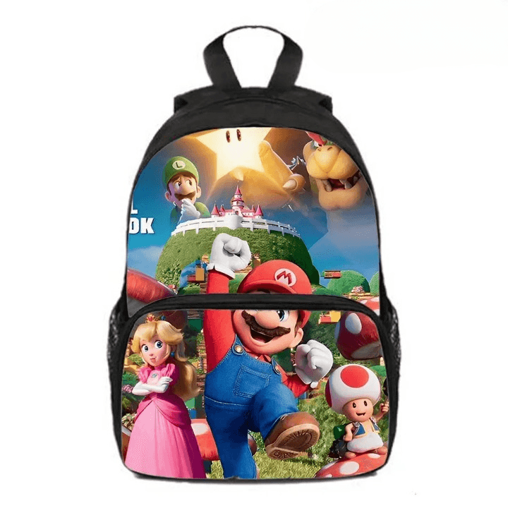 Mario Rugzak Kinderen met Luigi en Toad