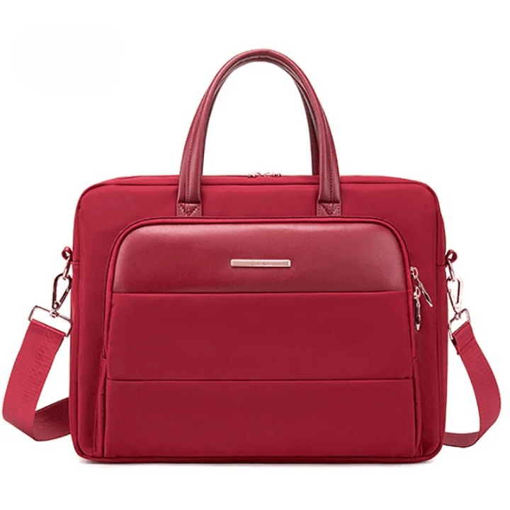 Rode Laptoptas van Synthetisch Leer