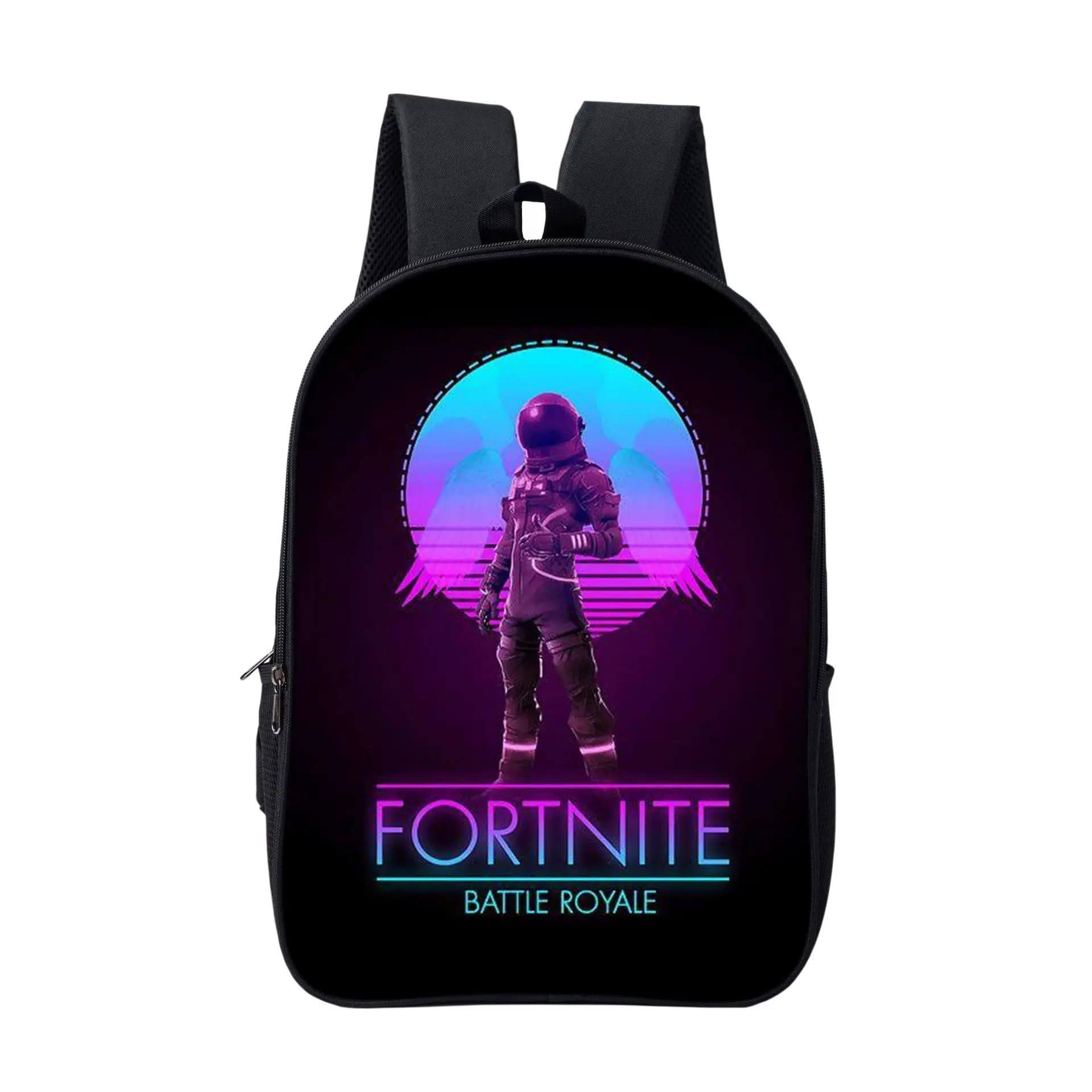 Fortnite rugzak met astronautenontwerp neon kleuren