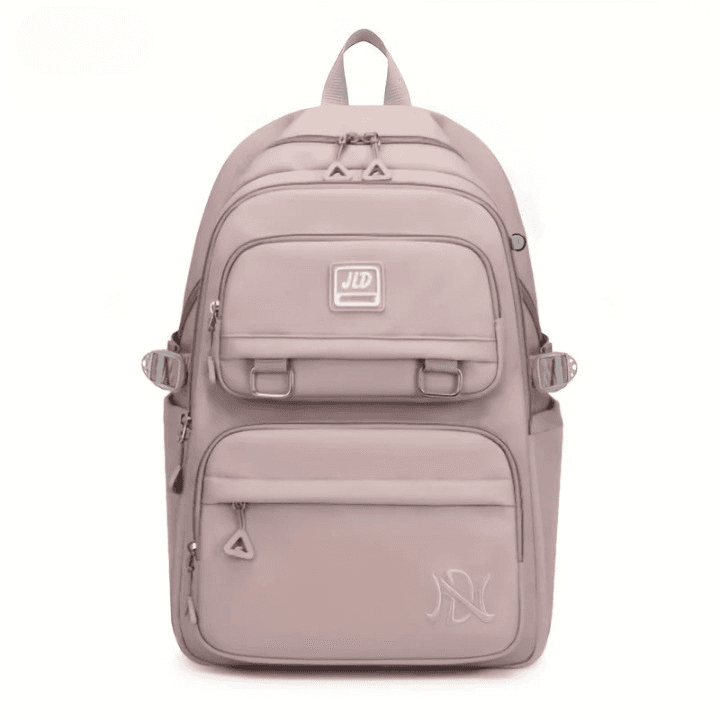 Moderne schoolrugzak met veel opbergruimte (Model: Roze)