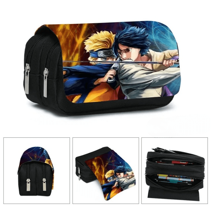 Naruto Etui met Naruto en Sasuke Design