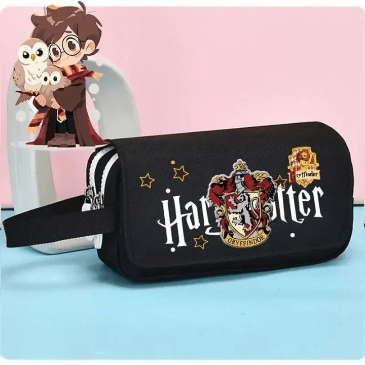 Harry Potter Etui Zwart Gryffindor Design