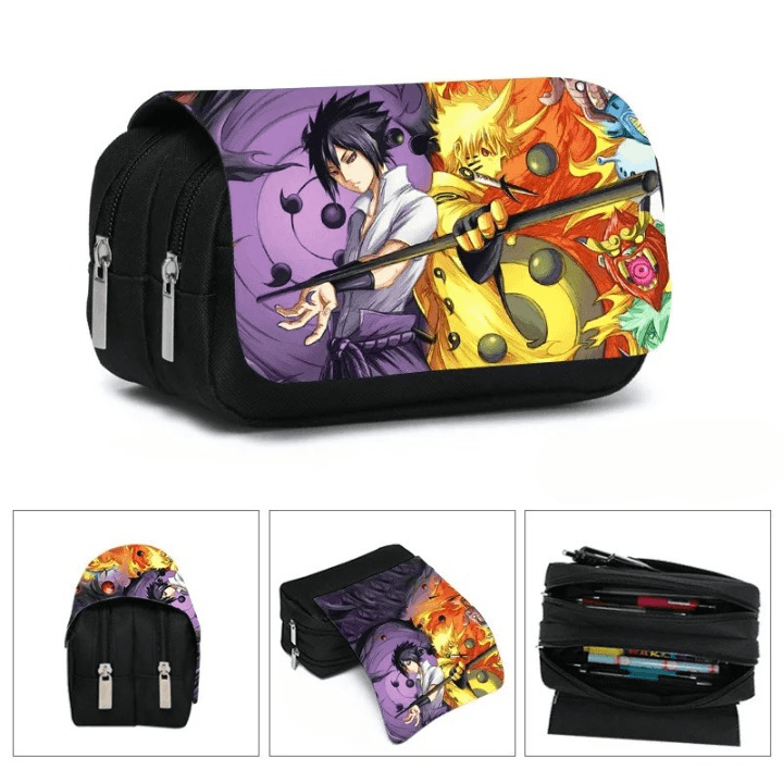 Naruto Trousse met Dubbelzijdige Illustraties