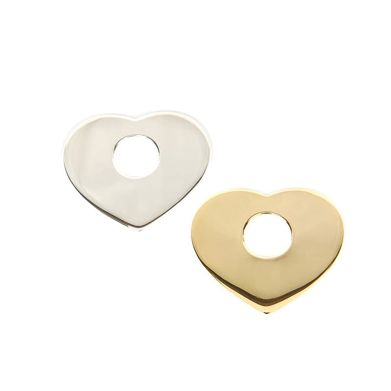COLLIER PENDENTIF CIBLE COEUR GM