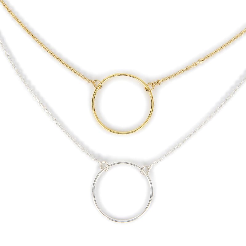 COLLIER CERCLE EVIDE