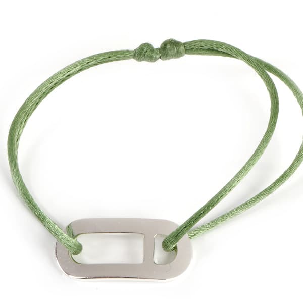 BRACELET OVALE HOMME