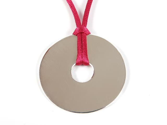 COLLIER CIBLE GM ARGENT H