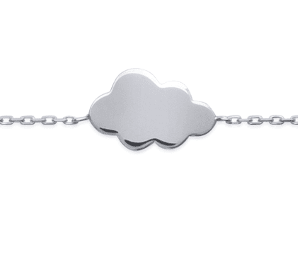 BRACELET CHAINE NUAGE