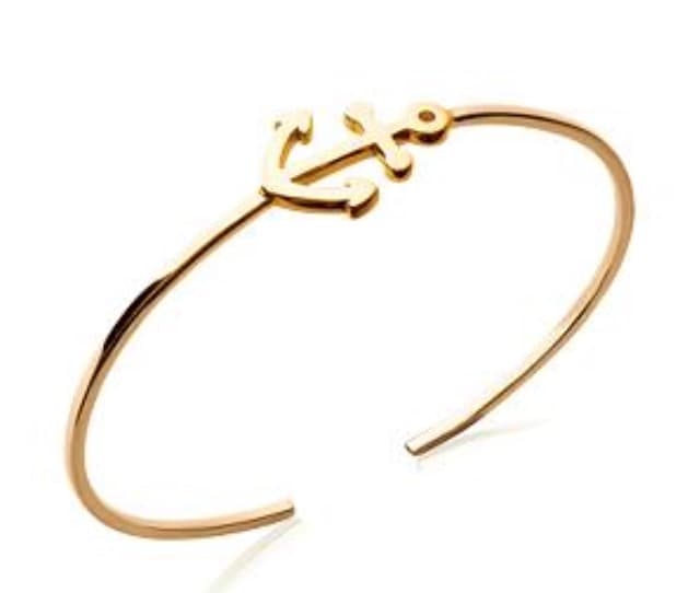 BRACELET JONC OUVERT ARGENT OU PLAQUÉ OR -