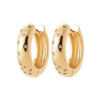 CREOLES PAVEES DE ZIRCONIUM