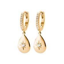CREOLES AVEC GOUTTES PENDANTES