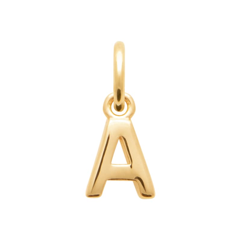LETTRE D'ALPHABET EN PLAQUE OR OU ARGENT