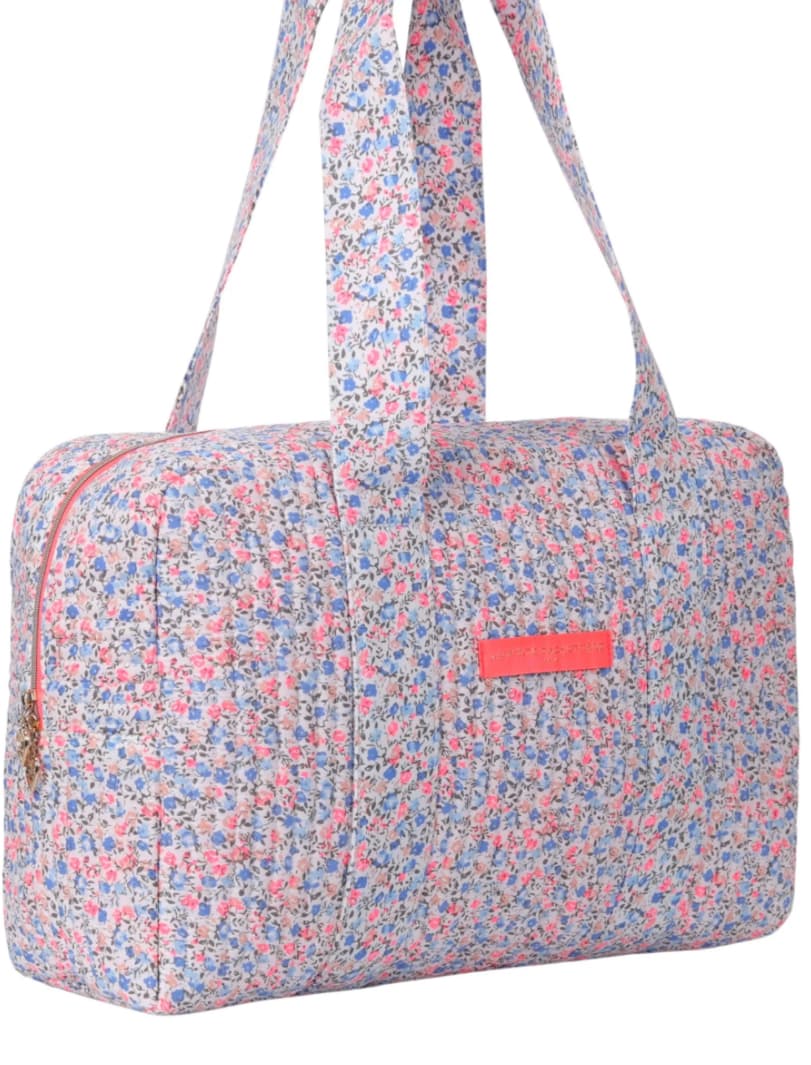 CABAS SAC WEEK END IMPRIMÉ HARMONIE FLORALE