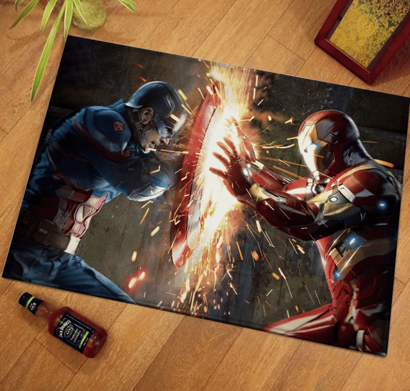 Paillasson de cuisine antidérapant Marvel Avengers