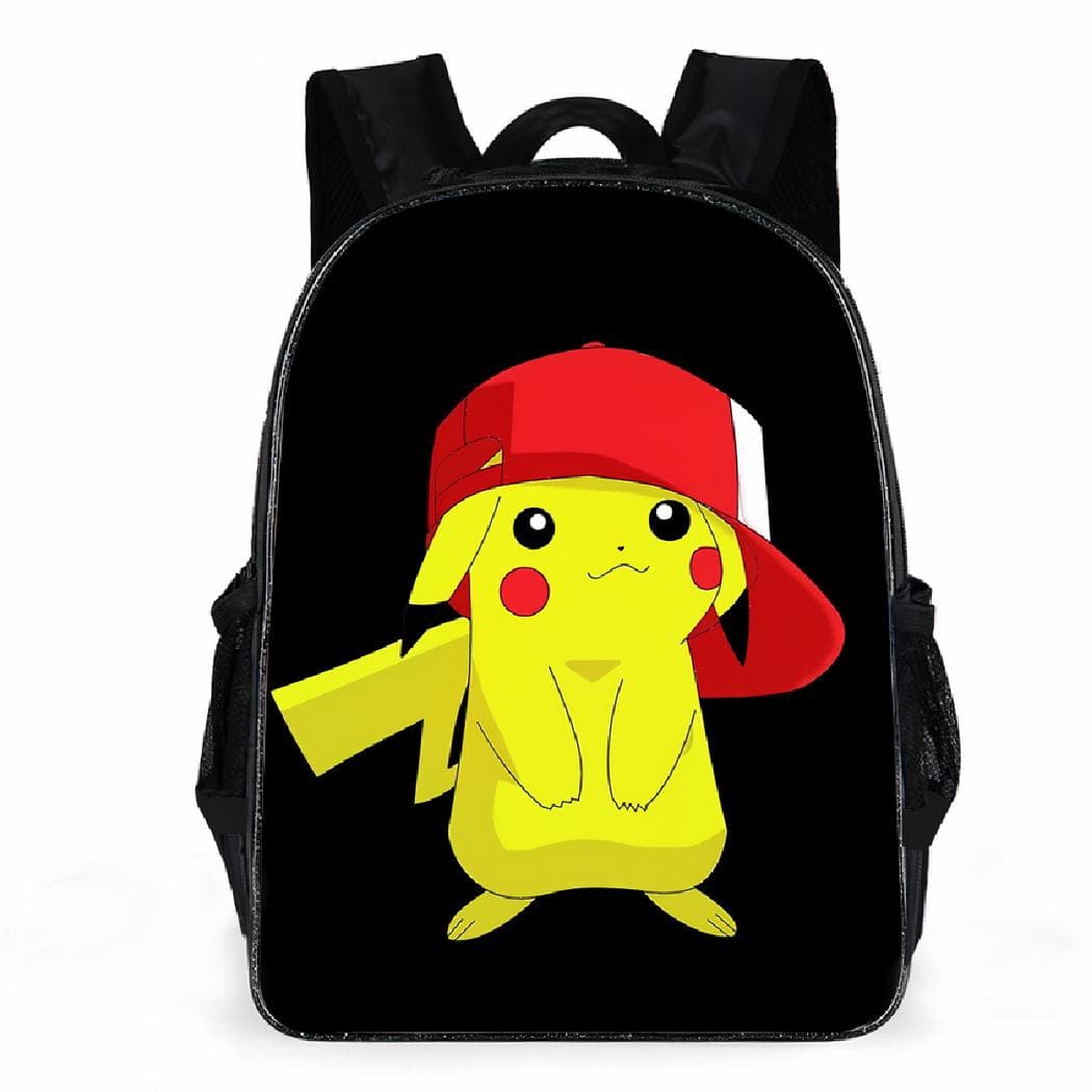 Sac à dos Pikachu coloré - noir