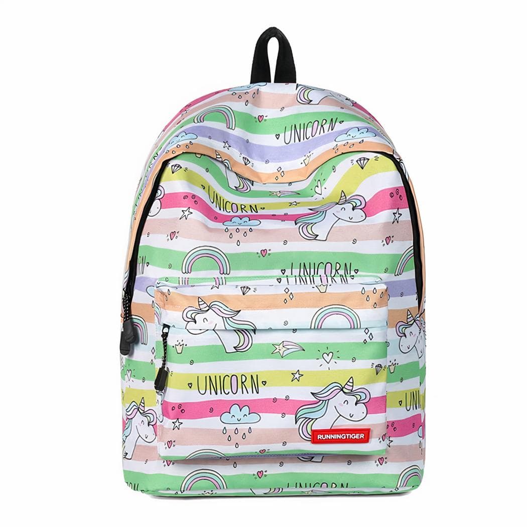 Sac à dos licornes et arcs-en-ciel - multicolore